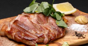 豚肩ロースのハーブ焼き