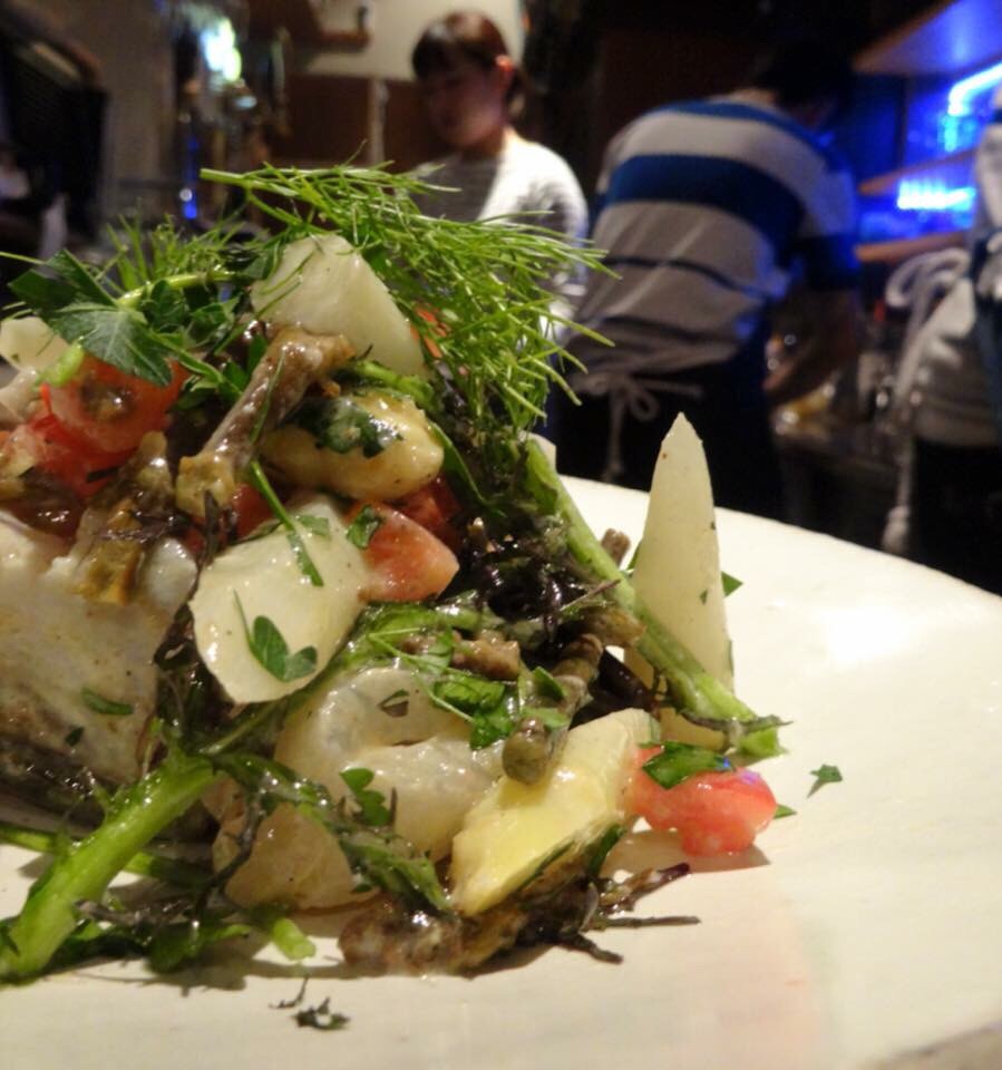 OCEAN BISTRO 旬の食材 桜鯛と春野菜のマリネ